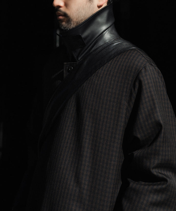 ssstein-シュタインのOVERSIZED BALMACAAN COATのGINGHAM公式通販サイトsession福岡セレクトショップ