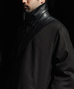 画像をギャラリービューアに読み込む, ssstein-シュタインのOVERSIZED BALMACAAN COATのGINGHAM公式通販サイトsession福岡セレクトショップ
