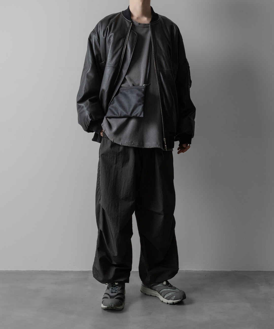 【KaILI】  SATELLITE POUCH S - BLACK