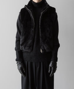 ssstein(シュタイン)の24AWコレクション MOHAIR GLITTER KNIT TURTLE NECK LS - BLACK 公式通販サイトsession福岡セレクトショップ