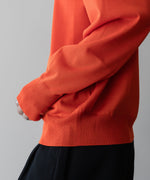 画像をギャラリービューアに読み込む, ssstein(シュタイン)の24AWコレクション WOOL SILK KNIT CREW NECK LS - ORANGE 公式通販サイトsession福岡セレクトショップ
