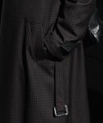 画像をギャラリービューアに読み込む, ssstein-シュタインのOVERSIZED BALMACAAN COATのGINGHAM公式通販サイトsession福岡セレクトショップ
