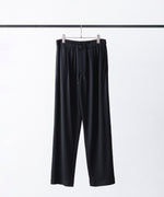 画像をギャラリービューアに読み込む, WWW - WRAPINKNOT wool wearのWIDE TAPERED PANTSのBLACK公式通販サイトsession福岡セレクトショップ
