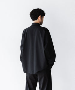 KANEMASA PHIL.】36G NYLON BALISE SHIRT - BLACK DYE | 公式通販