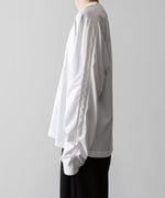 画像をギャラリービューアに読み込む, VEIN ヴェインのSUEDED CO JERSEY VESSEL L/S TEE - WHITEの公式通販サイトsession福岡セレクトショップ
