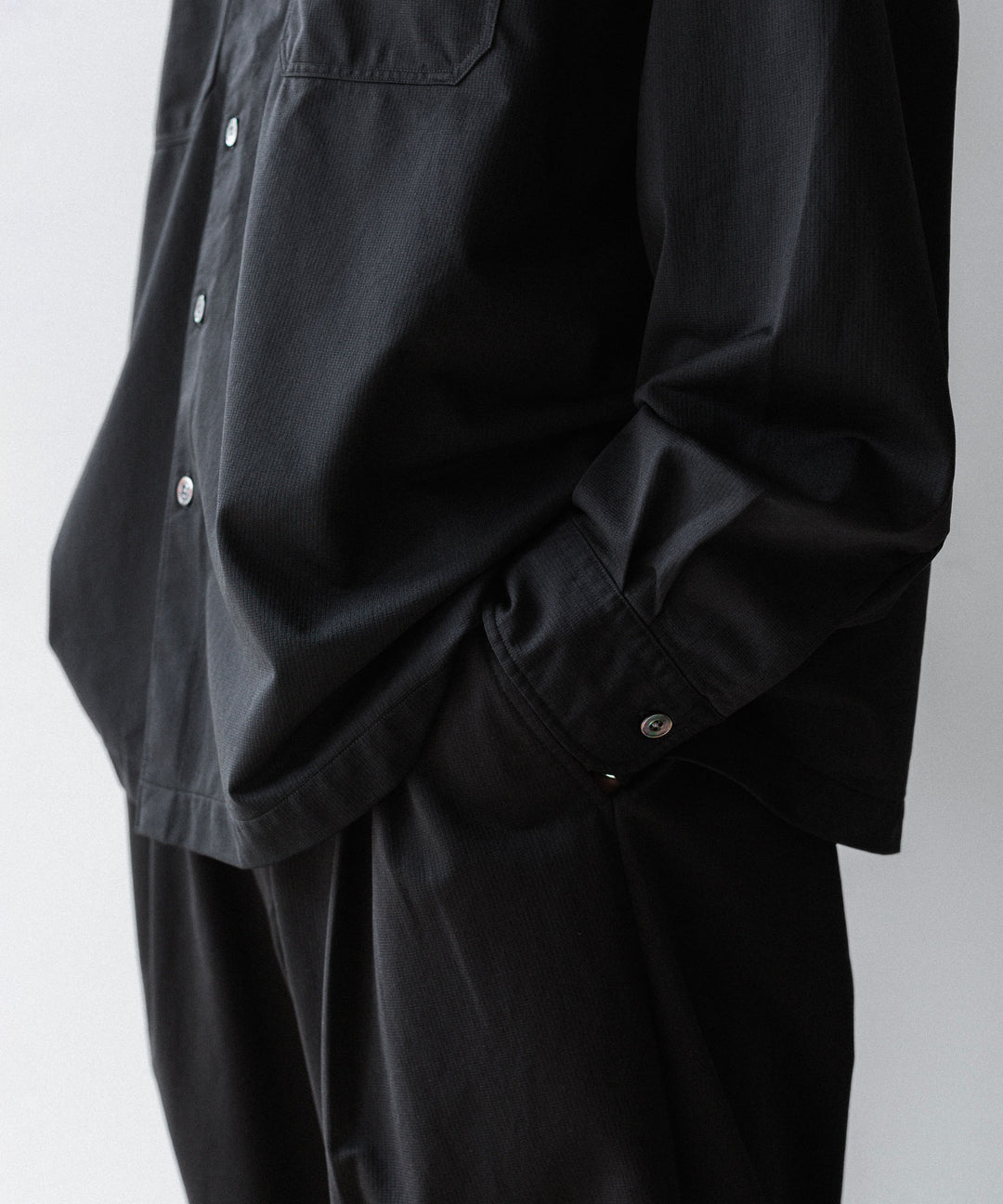 KANEMASA PHIL. カネマサフィルの36G NYLON BALISE SHIRTのBROWN DYE 公式通販サイトsession福岡セレクトショップ