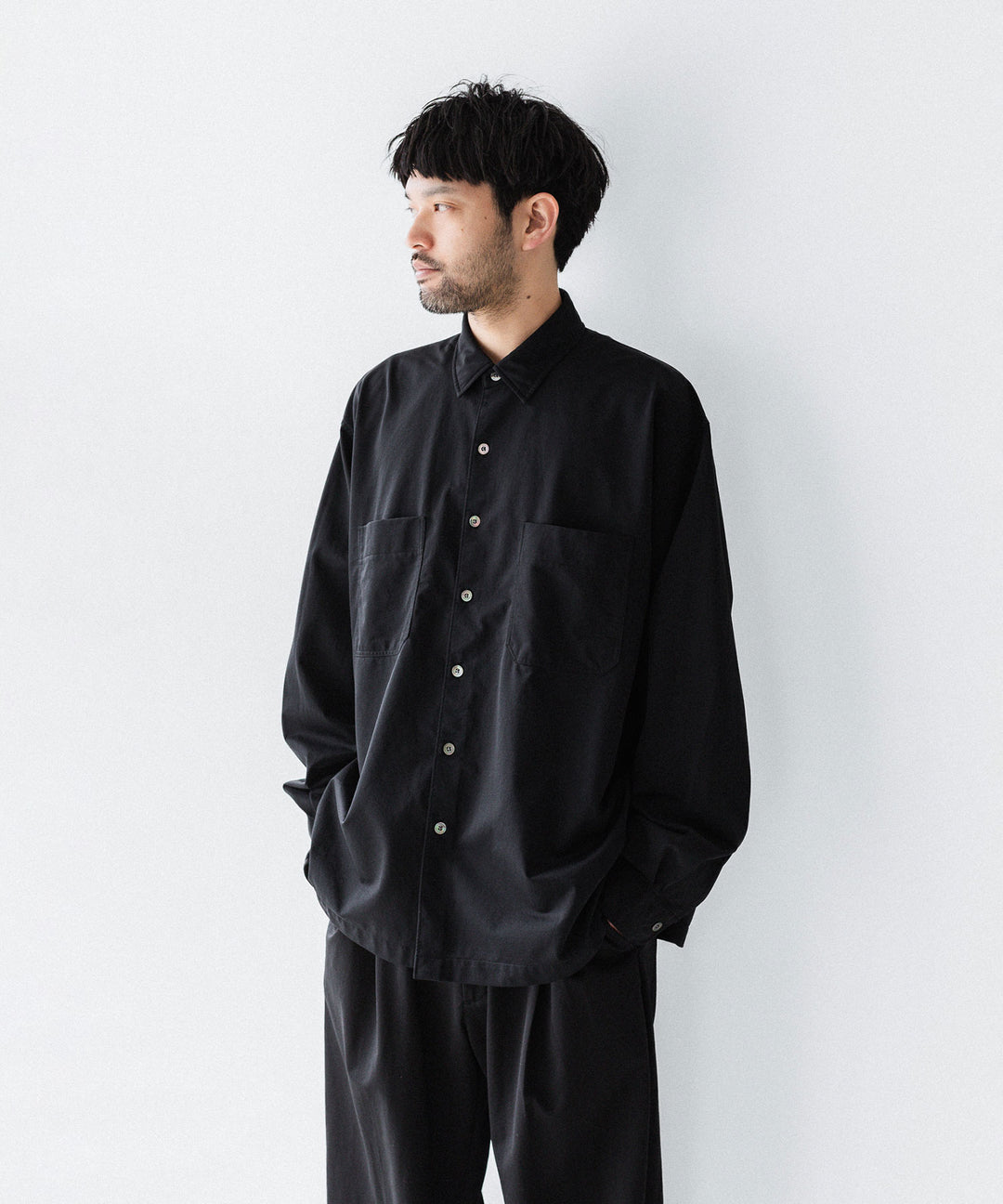 KANEMASA PHIL. カネマサフィルの36G NYLON BALISE SHIRTのBROWN DYE 公式通販サイトsession福岡セレクトショップ