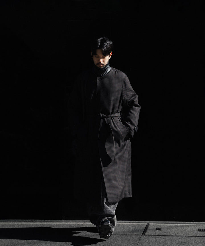 ssstein シュタインのOVERSIZED BALMACAAN COATのGINGHAM公式通販サイトsession福岡セレクトショップ