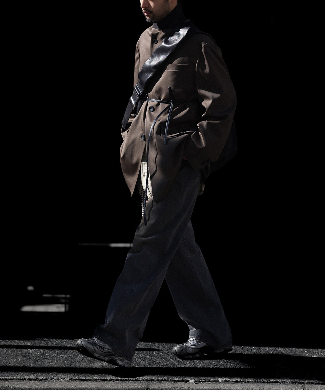ssstein(シュタイン)のOVERSIZED SINGLE BREASTED LONG JACKET - DARK BROWNの公式通販サイトsession福岡セレクトショップ