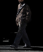 画像をギャラリービューアに読み込む, ssstein(シュタイン)のOVERSIZED SINGLE BREASTED LONG JACKET - DARK BROWNの公式通販サイトsession福岡セレクトショップ
