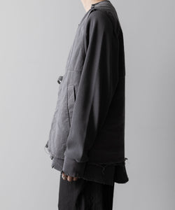 Fujimoto フジモトのOVERDYED WRAP VEST - BLACKの公式通販サイトsession福岡セレクトショップ