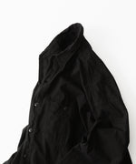画像をギャラリービューアに読み込む, INTÉRI インテリムのBLACK SURFAR GARMENT DYE HYPER BIG MIL WORK SHIRT TYPE2のBLACK公式通販サイトsession福岡セレクトショップ
