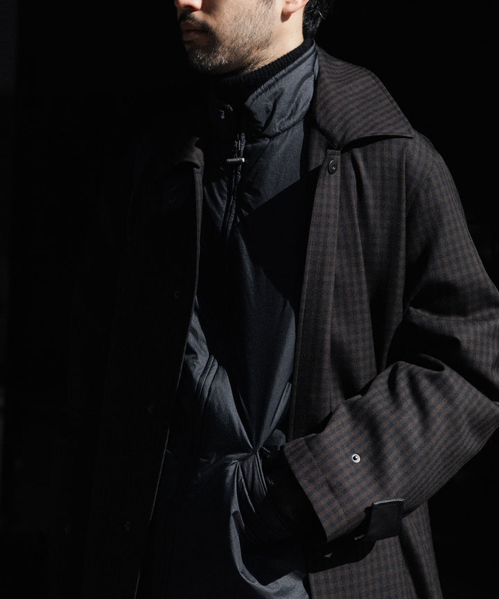 ssstein-シュタインのOVERSIZED BALMACAAN COATのGINGHAM公式通販サイトsession福岡セレクトショップ