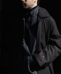 ssstein / シュタイン】OVERSIZED BALMACAAN COAT - GINGHAM | 公式