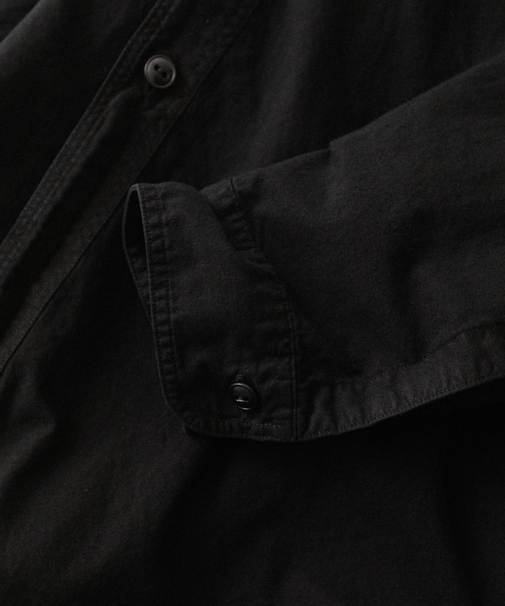 INTÉRI インテリムのBLACK SURFAR GARMENT DYE HYPER BIG MIL WORK SHIRT TYPE2のBLACK公式通販サイトsession福岡セレクトショップ