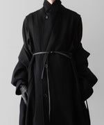 画像をギャラリービューアに読み込む, 【ssstein】OVERSIZED DOCKING DOUBLE BREASTED COAT - BLACK
