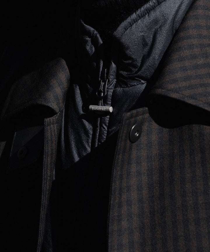 paratrait パラトレイトのPMEMBRANE SHELL PUFF BLOUSON のBLACK 公式通販サイトsession福岡セレクトショップ