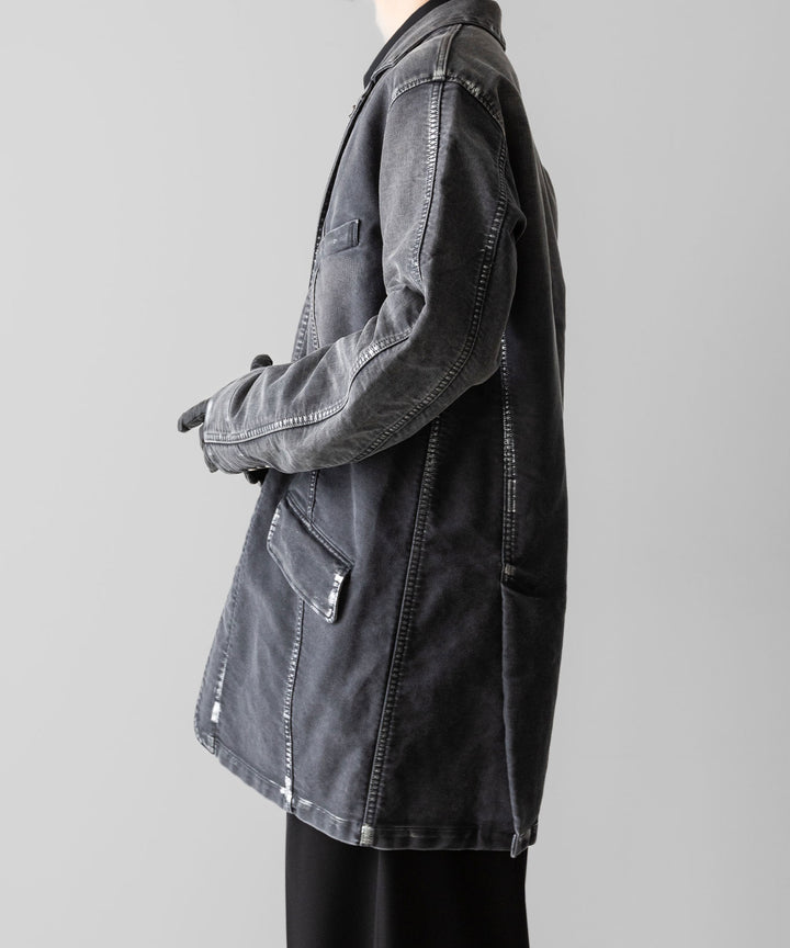 SUBLATIONS サブレーションズのMOLESKINE PRISONER COVERALL JACKET - BLACKの公式通販サイトsession福岡セレクトショップ