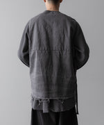 画像をギャラリービューアに読み込む, Fujimoto フジモトのOVERDYED WRAP VEST - BLACKの公式通販サイトsession福岡セレクトショップ
