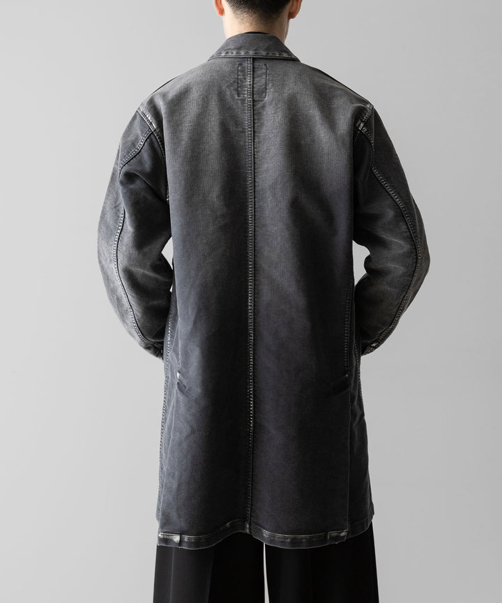 SUBLATIONS サブレーションズのMOLESKINE PRISONER COVERALL JACKET - BLACKの公式通販サイトsession福岡セレクトショップ