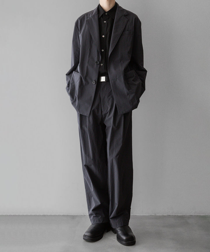 【stein】ssstein シュタインのWINDPROOF NYLON EASY JACKETのDARK GREY KHAKI 公式通販サイトsession福岡セレクトショップ