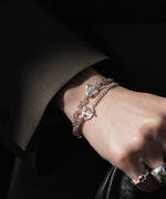 画像をギャラリービューアに読み込む, THE OBJECT - ザオブジェクトのKAI HEART CLASP BRACELETのSILVER公式通販サイトsession福岡セレクトショップ
