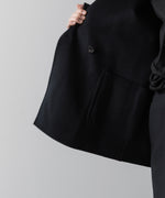 画像をギャラリービューアに読み込む, ssstein(シュタイン)の24AWコレクション REVERSIBLE PEAK LAPEL JACKET - BLACK × BLACK 公式通販サイトsession福岡セレクトショップ
