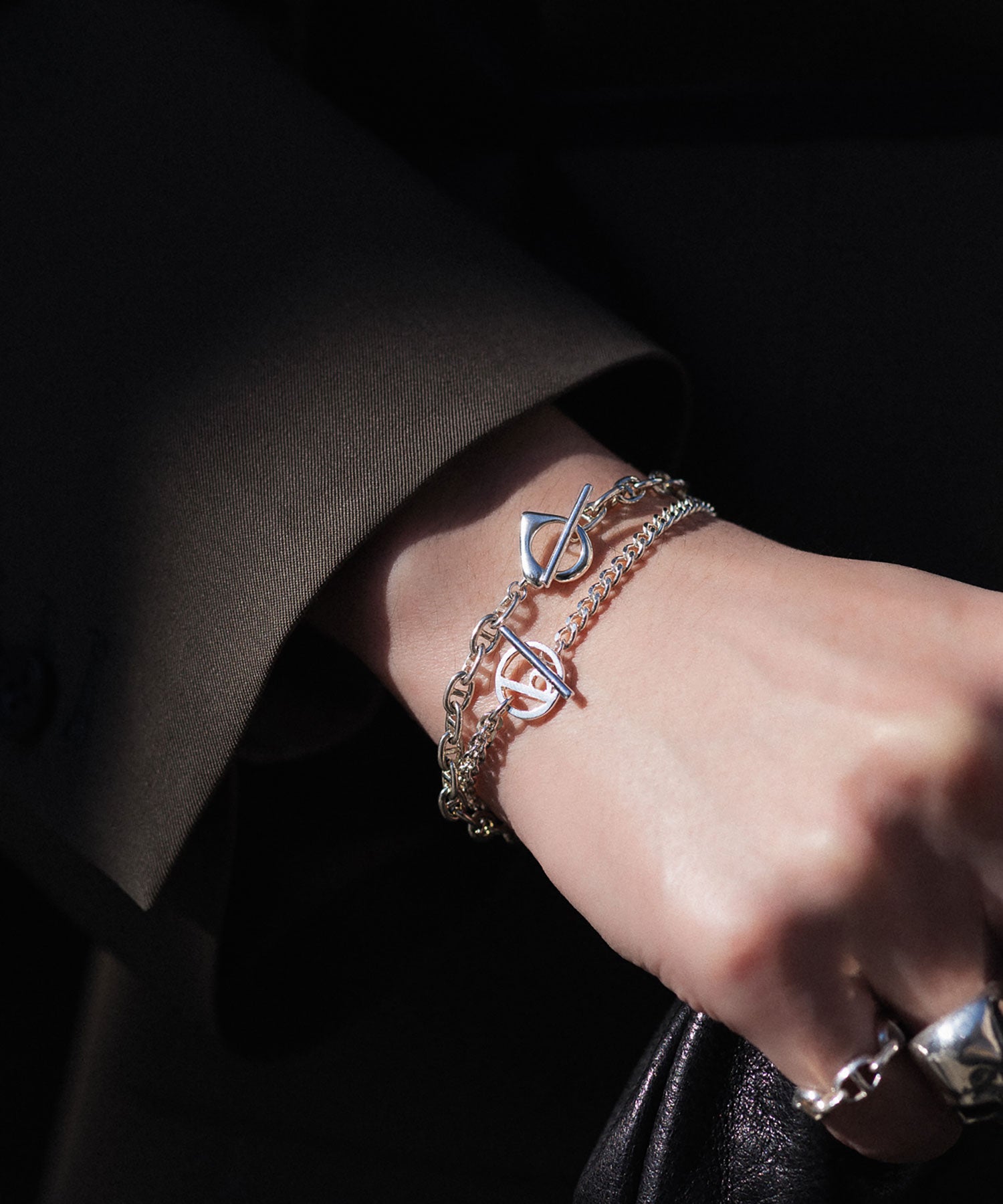 THE OBJECT/ザオブジェクト】DANNY OB CLASP BRACELET - SILVER | 公式