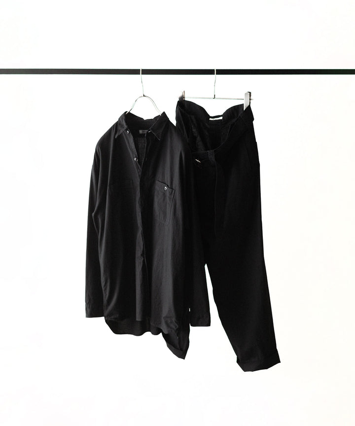 INTÉRI インテリムのBLACK SURFAR GARMENT DYE HYPER BIG MIL WORK SHIRT TYPE2のBLACK公式通販サイトsession福岡セレクトショップ