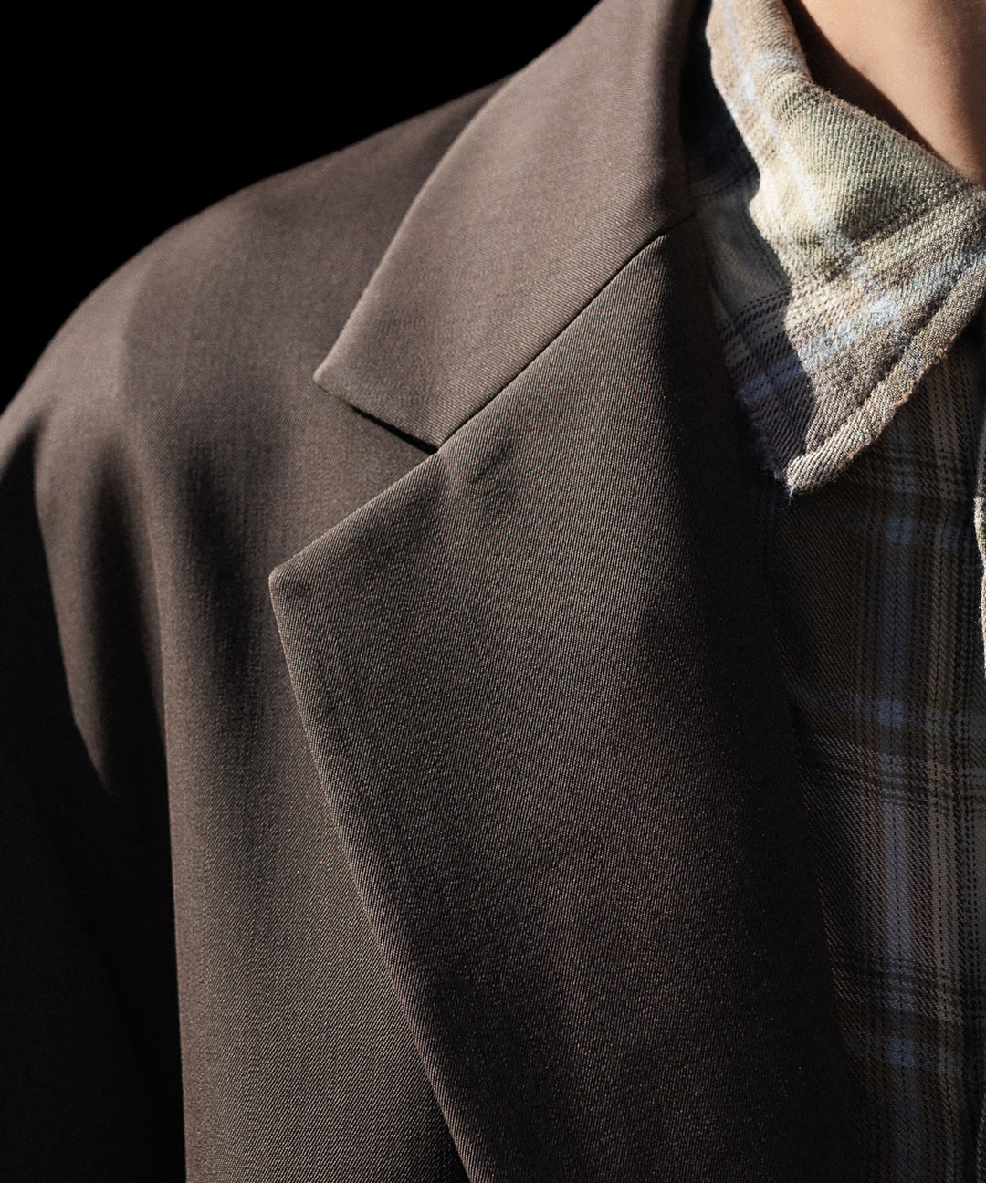 ssstein(シュタイン)のOVERSIZED SINGLE BREASTED LONG JACKET - DARK BROWNの公式通販サイトsession福岡セレクトショップ