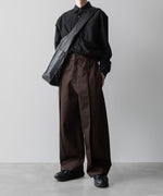 画像をギャラリービューアに読み込む, ssstein(シュタイン)の24AWコレクション OVERSIZED DOWN PAT SHIRT - BLACK 公式通販サイトsession福岡セレクトショップ
