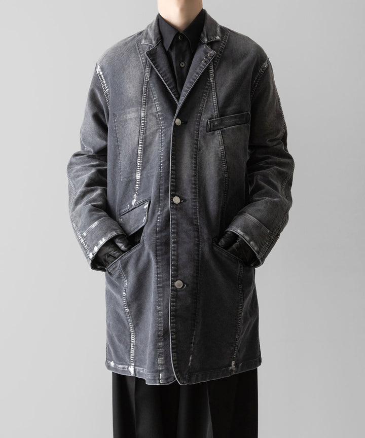 SUBLATIONS サブレーションズのMOLESKINE PRISONER COVERALL JACKET - BLACKの公式通販サイトsession福岡セレクトショップ
