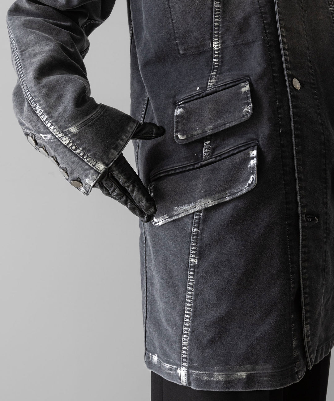 SUBLATIONS サブレーションズのMOLESKINE PRISONER COVERALL JACKET - BLACKの公式通販サイトsession福岡セレクトショップ