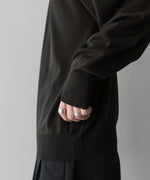 画像をギャラリービューアに読み込む, ssstein(シュタイン)の24AWコレクション WOOL SILK KNIT CREW NECK LS - MILITARY KHKAI 公式通販サイトsession福岡セレクトショップ
