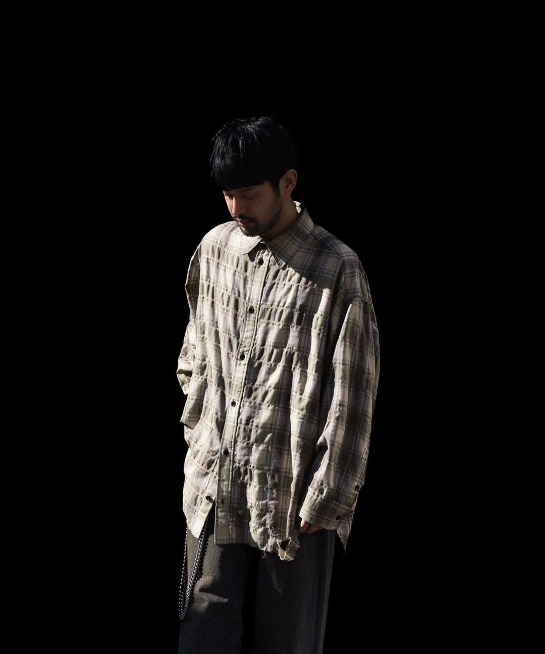 CODA コーダ YELLOW BROWN CHECKED WASHED THRASHED STRUCTURED SHIRTのYELLOW BROWN CHECK 公式通販サイトsession福岡セレクトショップ