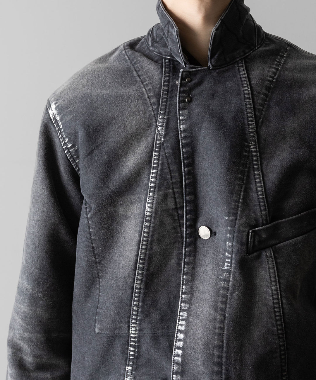SUBLATIONS サブレーションズのMOLESKINE PRISONER COVERALL JACKET - BLACKの公式通販サイトsession福岡セレクトショップ