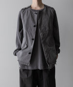 画像をギャラリービューアに読み込む, Fujimoto フジモトのOVERDYED WRAP VEST - BLACKの公式通販サイトsession福岡セレクトショップ
