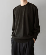 画像をギャラリービューアに読み込む, ssstein(シュタイン)の24AWコレクション WOOL SILK KNIT CREW NECK LS - MILITARY KHKAI 公式通販サイトsession福岡セレクトショップ
