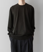 画像をギャラリービューアに読み込む, ssstein(シュタイン)の24AWコレクション WOOL SILK KNIT CREW NECK LS - MILITARY KHKAI 公式通販サイトsession福岡セレクトショップ
