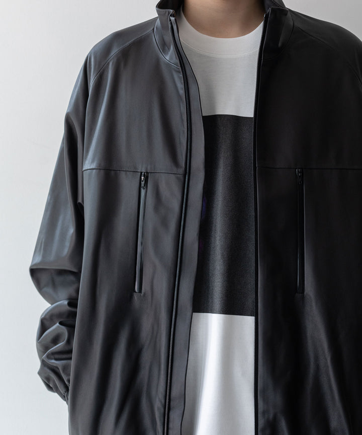 【stein】 LEATHER WINDBREAKER JACKET - BLACK シュタイン 23AW sessionセッション福岡セレクトショップ 公式通販サイト