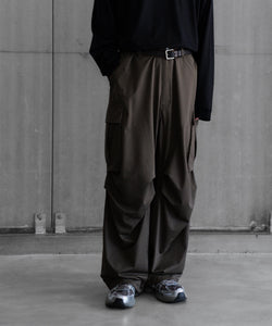 KANEMASA PHIL.】46G OVER CARGO PANTS - BROWN | 公式通販サイト