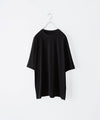 【KANEMASA PHIL.】36G HIGH TWIST SS TEE - BLACK