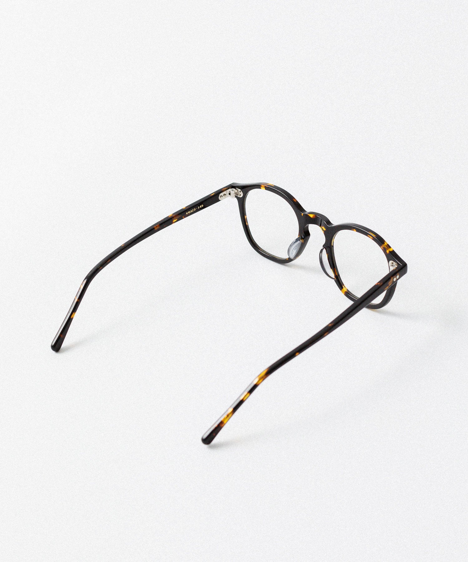 INTÉRIM インテリム FRAME FRANCE PARISIAN CLEAR GLASSESのBLACK 公式通販サイトsession福岡セレクトショップ