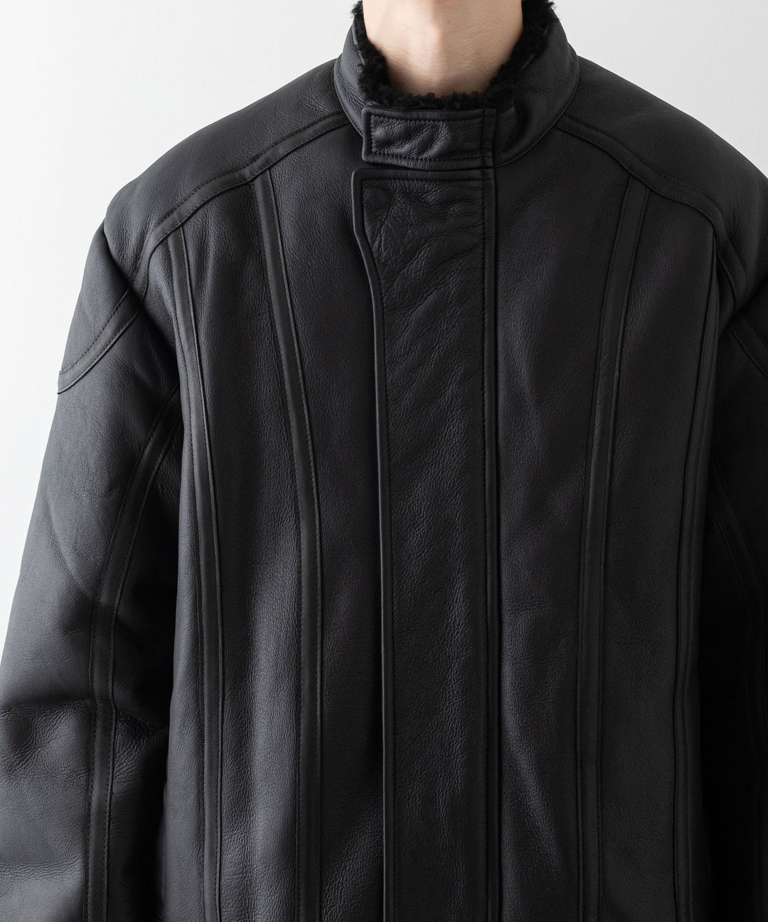 stein シュタイン 23AW MOUTON RACING JACKET - BLACK sessionセッション福岡セレクトショップ 公式通販サイト