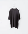 【KANEMASA PHIL.】18G WOOL PACK TEE - CHARCOAL