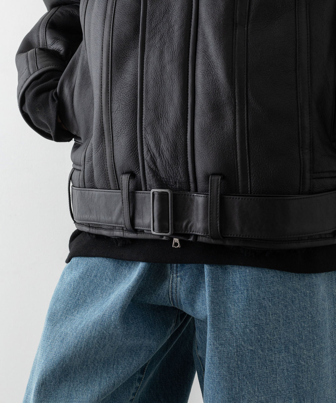 stein シュタイン 23AW MOUTON RACING JACKET - BLACK sessionセッション福岡セレクトショップ 公式通販サイト