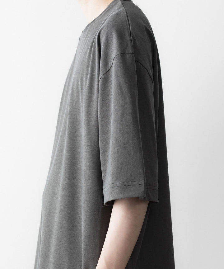 KANEMASA PHIL. カネマサフィルの36G HIGH TWIST SS TEEのCHARCOAL 公式通販サイトsession福岡セレクトショップ