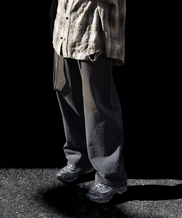 ssstein(シュタイン)のLOOSE DENIM JEANS - GREYの公式通販サイトsession福岡セレクトショップ