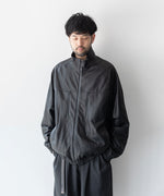 画像をギャラリービューアに読み込む, 【stein】 LEATHER WINDBREAKER JACKET - BLACK シュタイン 23AW sessionセッション福岡セレクトショップ 公式通販サイト
