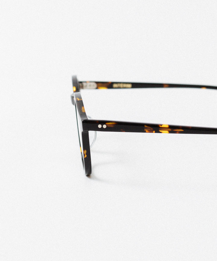 INTÉRIM インテリム FRAME FRANCE PARISIAN CLEAR GLASSESのBLACK 公式通販サイトsession福岡セレクトショップ